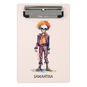 Minicarpeta De Pinza Adorable Pastel Zombie - Cute Halloween
