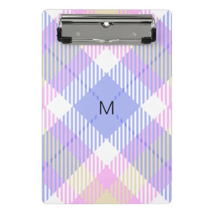 Minicarpeta De Pinza Amarillo rosa rosa azul trenzado