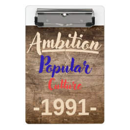 Minicarpeta De Pinza Ambition: Popular Culture