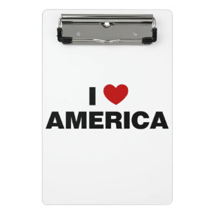 Minicarpeta De Pinza Amo América