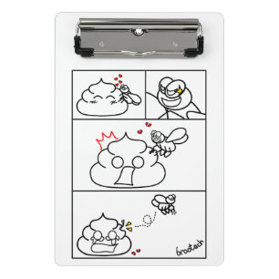 Minicarpeta De Pinza Amor y traición - Brootsch the PooPoo