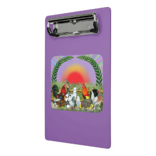 Minicarpeta De Pinza Animales de granja