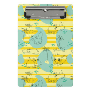 Minicarpeta De Pinza Animales lindos que juegan con agua 2