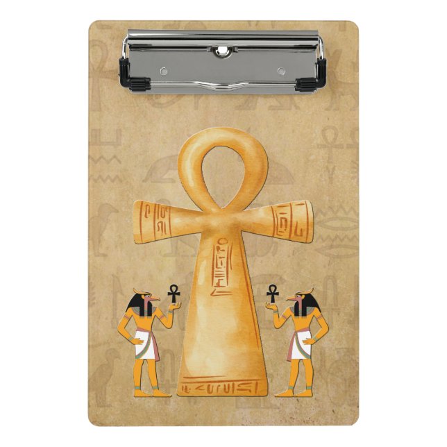 Minicarpeta De Pinza Ankh Key Of Life On Hieroglyph (Anverso)