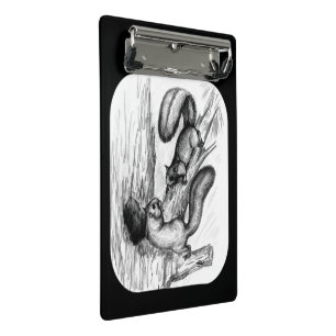 Minicarpeta De Pinza Ardillas