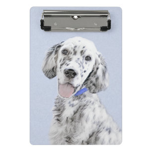 Minicarpeta De Pinza Arreglo de inglés azul Belton Pintura de perro