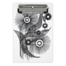 Arte de línea botánica de dandelón con tinta flora
