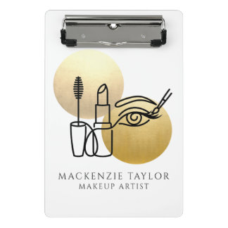Minicarpeta De Pinza Artista de Maquillaje Empresa Personalizada