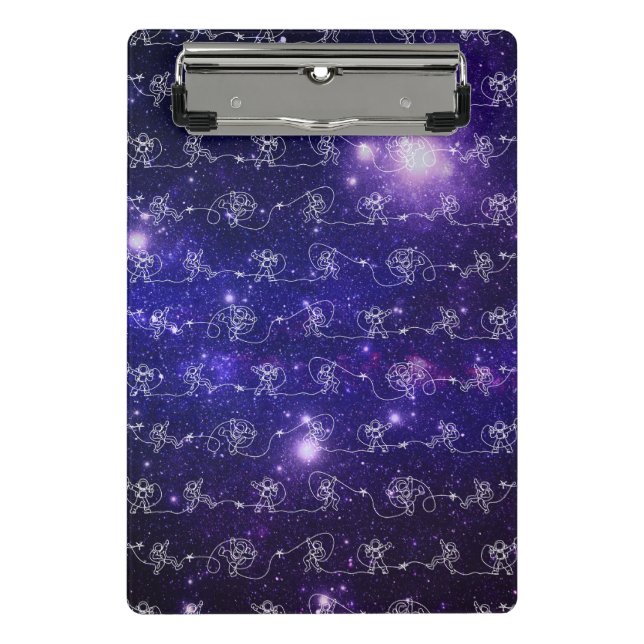 Minicarpeta De Pinza Astronauta (Anverso)