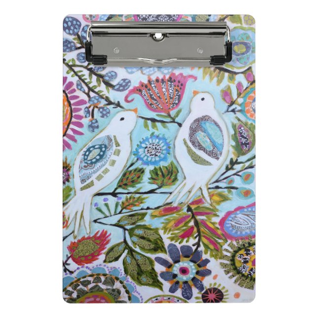 Minicarpeta De Pinza Aves de papel I (Anverso)