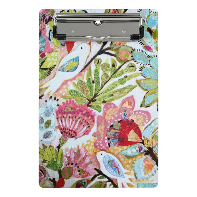 Minicarpeta De Pinza Aves de papel II (Anverso)