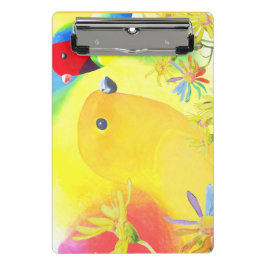 Minicarpeta De Pinza Aves fantásticas