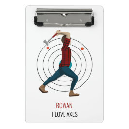 Minicarpeta De Pinza Ax Throwing