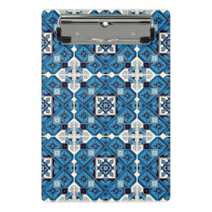 Minicarpeta De Pinza Baldosas mediterráneas, portuguesas, azulejo, mall