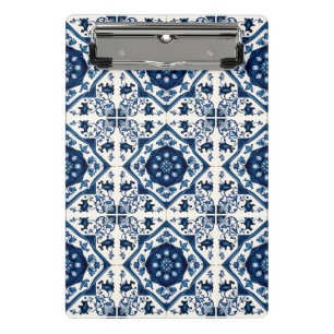 Minicarpeta De Pinza Baldosas mediterráneas, portuguesas, azulejo, mall