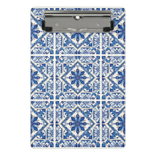 Minicarpeta De Pinza Baldosas mediterráneas, portuguesas, azulejo, mall