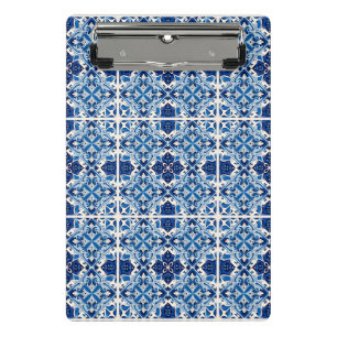 Minicarpeta De Pinza Baldosas mediterráneas, portuguesas, azulejo, mall