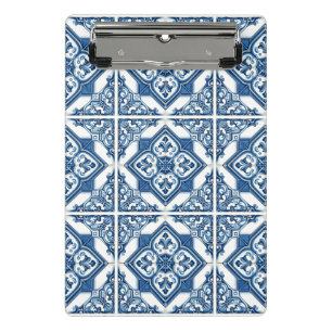 Minicarpeta De Pinza Baldosas mediterráneas, portuguesas, azulejo, mall