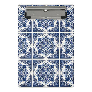 Minicarpeta De Pinza Baldosas mediterráneas, portuguesas, azulejo, mall