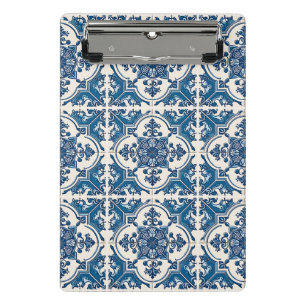 Minicarpeta De Pinza Baldosas mediterráneas, portuguesas, azulejo, mall