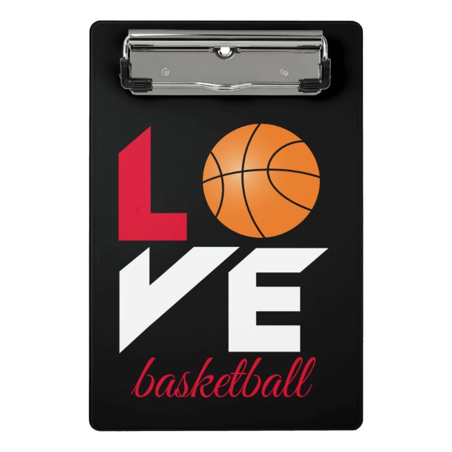 Minicarpeta De Pinza Baloncesto de amor (Anverso)