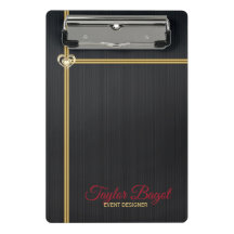 Bandas de oro de fondo Metalizado negro