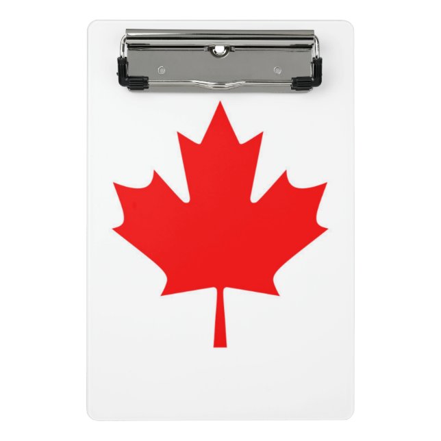 Minicarpeta De Pinza Bandera de Canadá (Anverso)