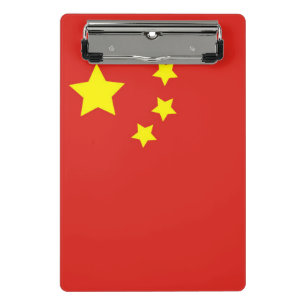 Minicarpeta De Pinza Bandera de China