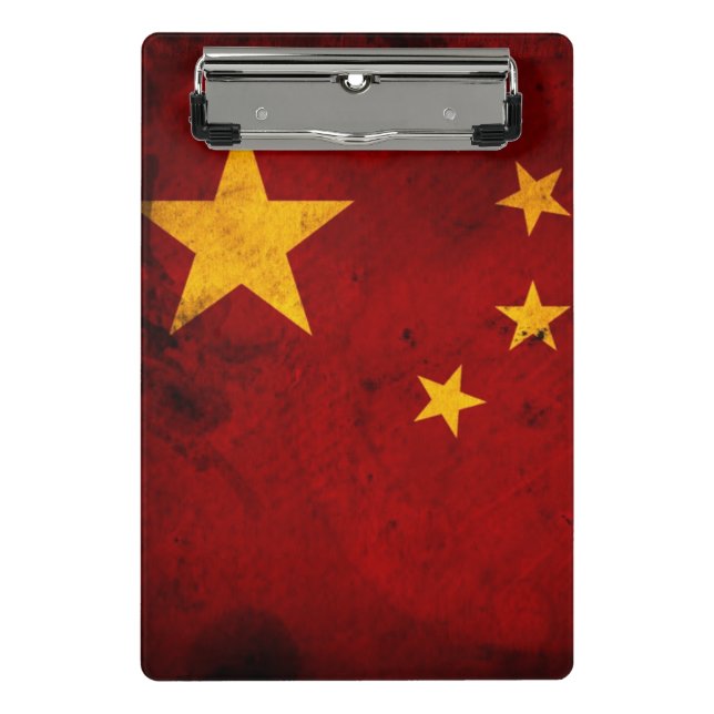 Minicarpeta De Pinza Bandera de China (Anverso)