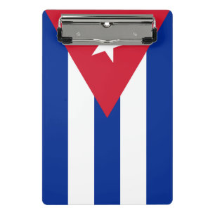 Minicarpeta De Pinza Bandera de Cuba