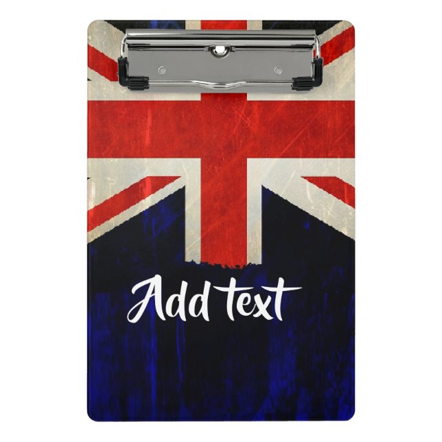 Minicarpeta De Pinza Bandera de Jack de Unión (Anverso)