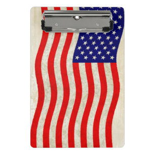 Minicarpeta De Pinza Bandera de los Estados Unidos de América - gruñido