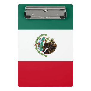 Minicarpeta De Pinza Bandera de México