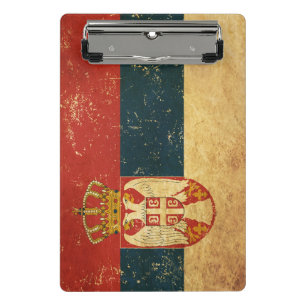 Minicarpeta De Pinza Bandera de Serbia