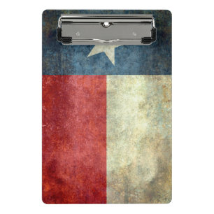 Minicarpeta De Pinza Bandera del estado de Tejas
