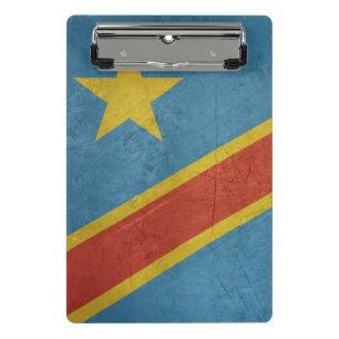 Minicarpeta De Pinza Bandera Democratic del República del Congo