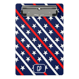 Minicarpeta De Pinza Banderas de EE. UU. Estrellas y Franjas Personaliz
