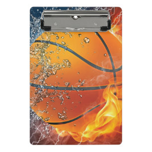 Minicarpeta De Pinza Básquetbol flamante almohada de lanzamiento