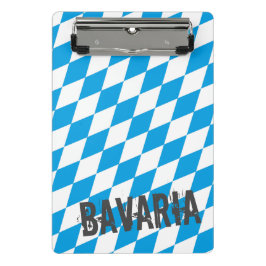 Minicarpeta De Pinza Bavaria Alemania Bandera del Diamante Diseño