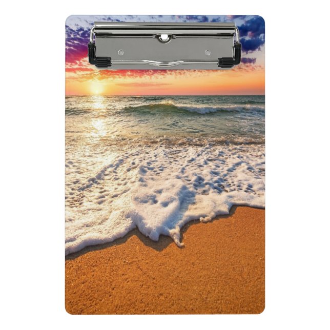 Minicarpeta De Pinza Beach Sunset (Anverso)