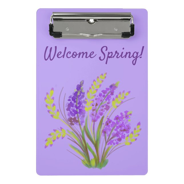 Minicarpeta De Pinza ¡Bienvenida Primavera! (Anverso)