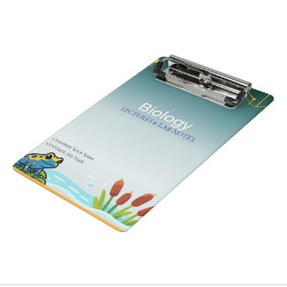 Minicarpeta De Pinza Biology clipboard – Study Notes & Lab Organization