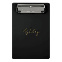 Black Gold Colours Profesional Trendy Nombre moder