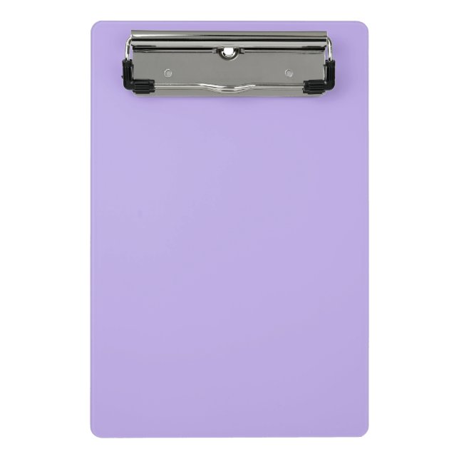 Minicarpeta De Pinza Blanco morado claro (Anverso)