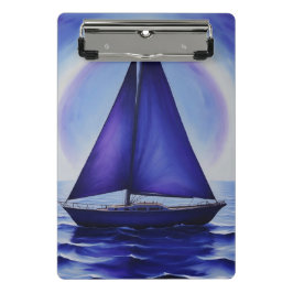 Minicarpeta De Pinza BlueSailBoat