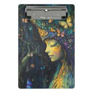 Minicarpeta De Pinza Bosque Encantado de la Diosa Mariposa (6)