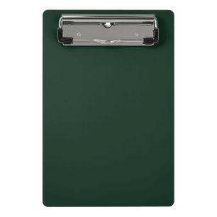 Minicarpeta De Pinza Bosque sólido claro verde oscuro