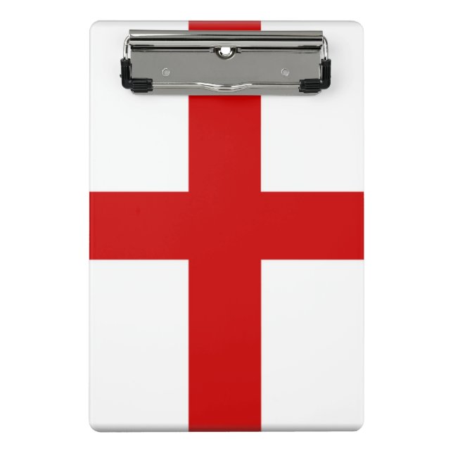 Minicarpeta De Pinza Botón de la bandera de Inglaterra (Anverso)