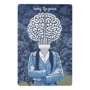 Minicarpeta De Pinza Brainy Person
