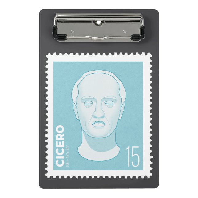 Minicarpeta De Pinza Briefmarke Cicero -   (Anverso)